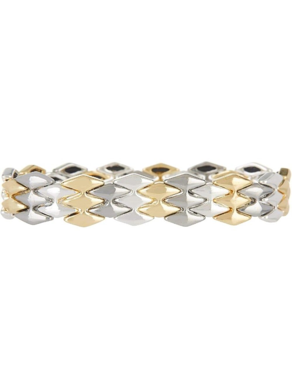 Layered Stretch Bangle Bracelet - Stackable Fashion Jewelry for Everyday & Dress